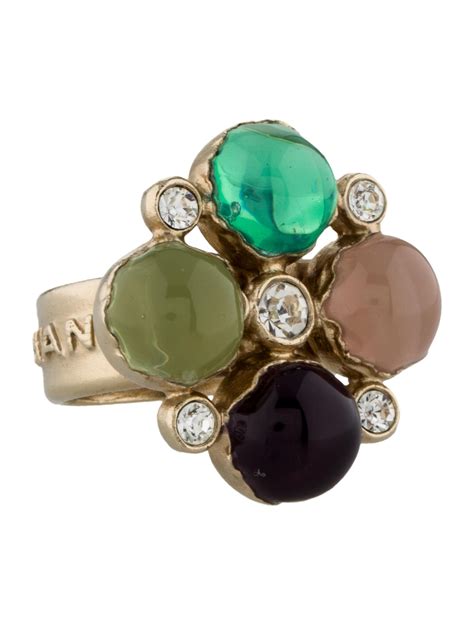 chanel gripoix ring|history of chanel jewelry.